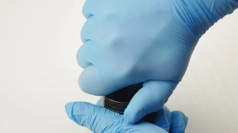 Malkit hemp with the help of grinder. Stock Footage 127732729