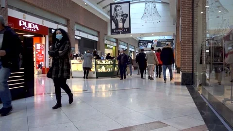 Mall Afi Palace Cotroceni Stock Footage 169041507