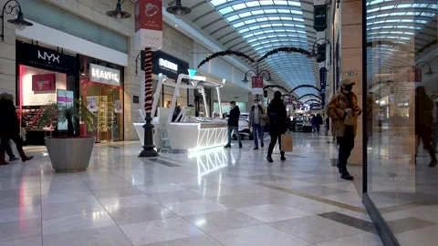 Mall Afi Palace Cotroceni Stock Footage 169041508