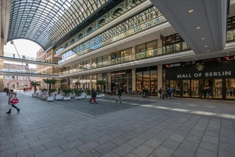 The Mall of Berlin Stock Photos