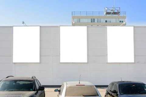 Mall billboard-2 Stock Photos