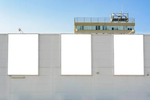 Mall billboard Stock Photos