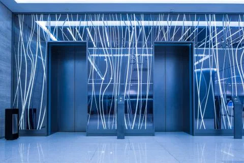 Mall elevator 写真素材