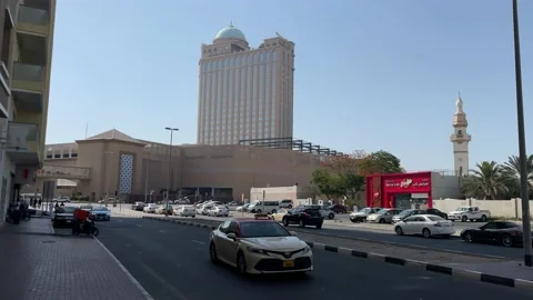 The Mall of Emirates one of the largest shopping mall in Dubai Stock Footage 154162429