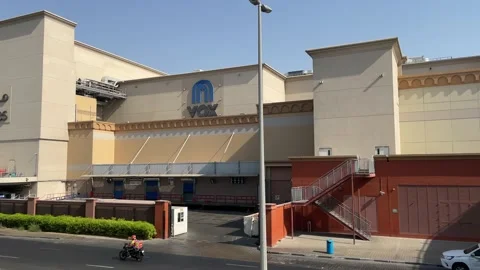 The Mall of Emirates one of the largest shopping mall in Dubai Stock Footage 154162465