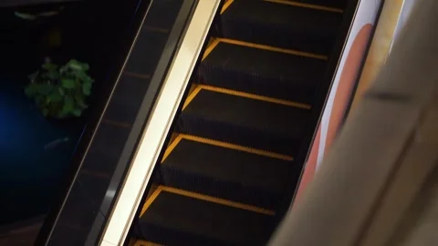Mall Escalators Stock Footage 244760250