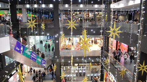 Mall Stock Footage 100240867