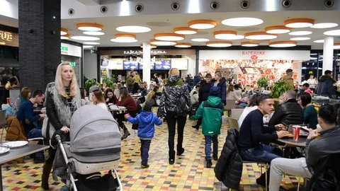 Mall Stock Footage 100240927