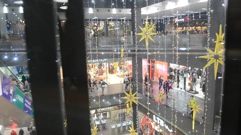 Mall Stock Footage 100240936