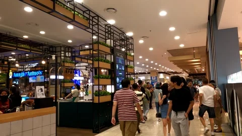 Mall Stock Footage 262534928