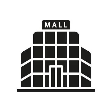 Mall icon vector design templates simple and modern Stock Illustration