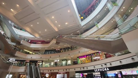 Mall of India, Noida,NCR,India Stock Footage 72772225