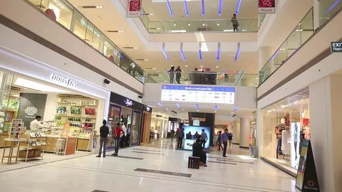 Mall of India, Noida,NCR,India Stock Footage 72774915