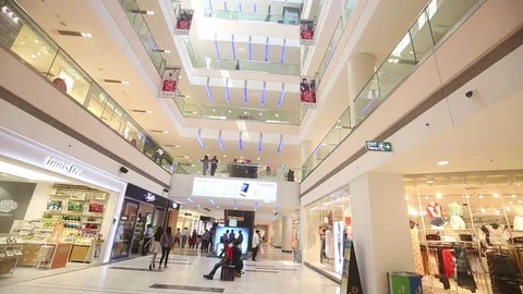 Mall of India, Noida,NCR,India Stock Footage 72775138
