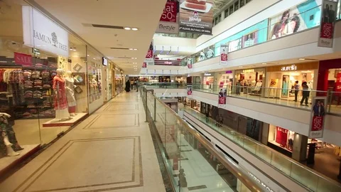 Mall of India, Noida,NCR,India Stock Footage 72777205