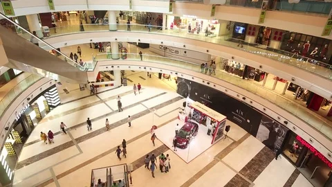 Mall of India, Noida,NCR,India Stock Footage 72777567