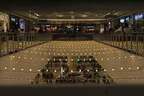 Mall Lights Stock Photos