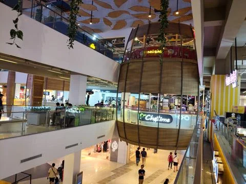 Mall lobby Stock Photos