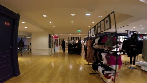 In The Mall Of Paris Stock-Footage 106329902