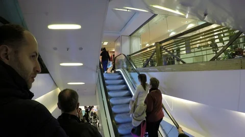 In The Mall Of Paris Stock Footage 106330006