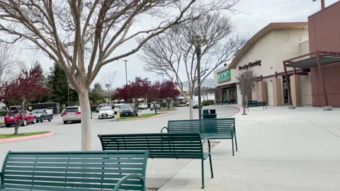 Mall Parking Lot Stock Footage 239401376