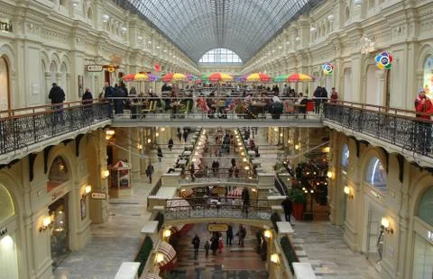 In the mall Stock Photos