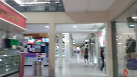Mall Re-opens After Covid 19 Lock-down 스톡 동영상 132300738