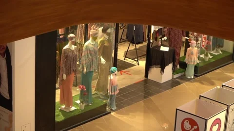 Mall - Shopping centre Video stock 144962696