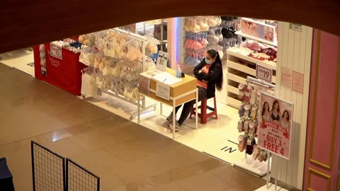 Mall - Shopping centre Video stock 144962705