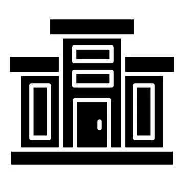 Mall Vector Icon Design Illustration Stock Illustration