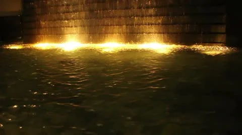 Mall waterfall Stock-Footage 9025939