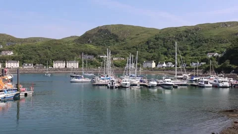 Mallaig Harbour 動画素材 341110836