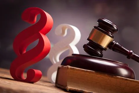Mallet of justice! Foto stock