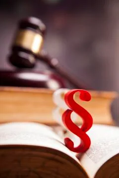Mallet of justice! Stock Photos