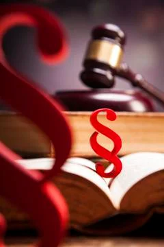 Mallet of justice! Stock Photos