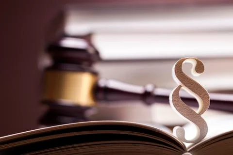 Mallet of justice! Stock Photos