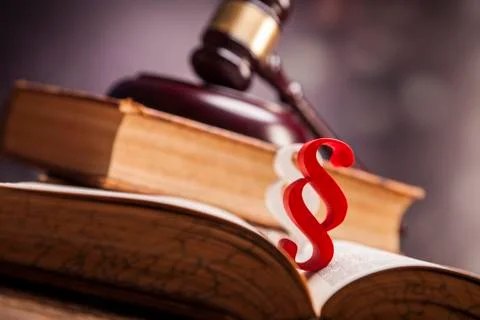 Mallet of justice! Stock Photos