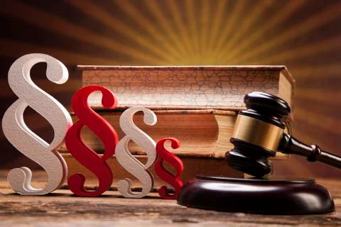 Mallet of justice! Stock Photos