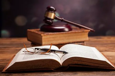 Mallet of justice! Stock Photos