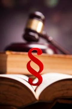 Mallet of justice! Stock Photos