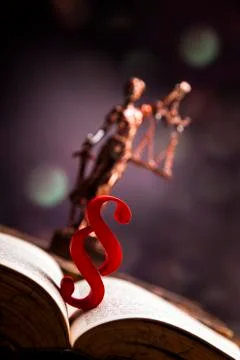 Mallet of justice! Foto stock