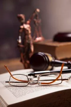 Mallet of justice! Stock Photos