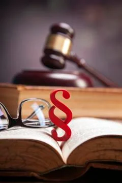 Mallet of justice! Stock Photos