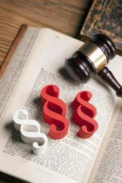 Mallet of justice! Stock Photos
