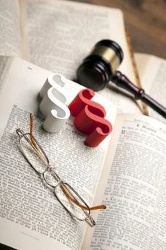 Mallet of justice! Stock Photos