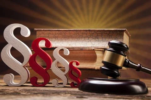 Mallet of justice! Foto stock