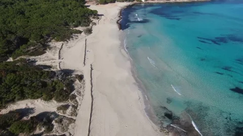 Mallorca Beach Cala Agulla Stock Footage 167424312