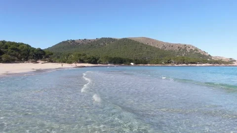 Mallorca Beach Cala Agulla Stock Footage 167424315