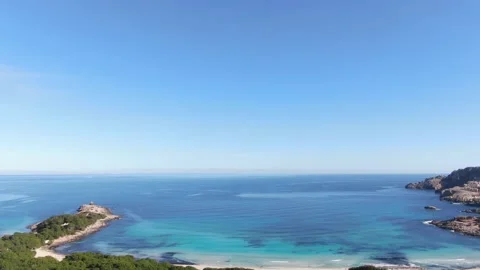 Mallorca Beach Cala Agulla Stock Footage 167424388