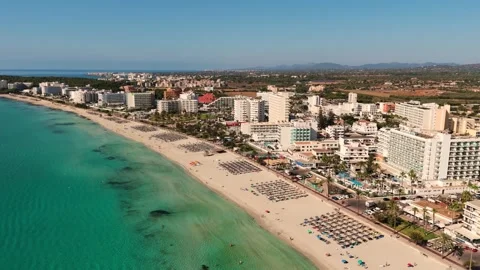 Mallorca, Cala Millor, Spain Stock Footage 279754400